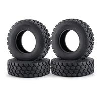 Pneu Caoutchouc RC pour Tamiya, Les Roues en Caoutchouc Pneus 84x30 Mm pour Jantes De Roue 1/14, Moyeux De Tracteur RC, Remorque, Camion De Remorquage De Cargaison