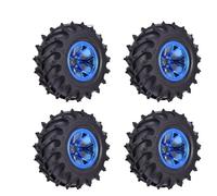 Pneu Caoutchouc RC pour Traxxas pour Scx10 pour Buggy 4 Pièces 12mm Moyeu 1/10 Roue De Pneu 120mm 125mm 130mm pour Pneus De Camion Monstre Roues pour Buggy RC Voiture Chenille