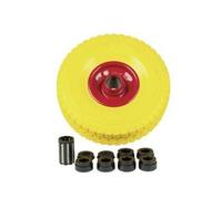 Pneu Caoutchouc Roue 10x3.00-6 Non Sgonfiable Pour Chariot Diamètre 260 Mm