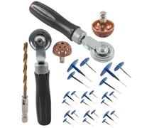 Pneu Champignon Automobile - Kit de Chevilles de Réparation, Patch de Pneu Botte à Champignon, Outil de Réparation De Pneu Pour Voiture Camion Moto Bus, Entretien De Roue De Véhicule |
