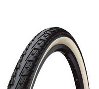 Pneu city 24 x 1.75 continental ride tour noir flanc blanc tr (47-507)