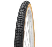 Pneu city Deli 650 1-2 BALLON Tr (44-584) - noir/brun - 26"" x 1 5/8 x 1/2 mm