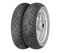Continental - Pneu Moto CONTI SCOOT - Scooter - 130/70R12 - 62P - TL,XL,Diagonal,Avant-Arrière