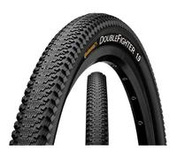 Pneu Continental Double Fighter III pour cyclocross - Noir - Taille de roue 28 pouces - 700 x 35 C - Poids 640 g