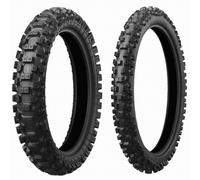 Bridgestone - Pneu Moto BATTLECROSS X30 - Cross / Enduro / Trial - 100/100R18 - 59M - TT,medium,Arrière,Diagonal