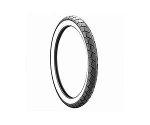 pneu cyclo 17'' 2.75-17 (2 3-4-17) mitas flancs blancs mc11 tl-tt 47j reinf