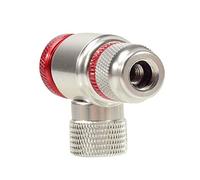 Pneu De Bicyclette Co2 Gonflage Rapide Pratique La Valve Compatible avec Presta Et Schrader Approprié pour Les Pompes Pneu De Bicyclette pour Manchon Route Et VTT-Isolant Aucune Cartouche De Co2