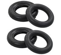 Pneu de brouette et chambre à air 4 pcs 3.50-8 4PR Caoutchouc , Maison & jardin , Pelouses & jardins , Jardinage , Accessoires pour outils de jardinage , Pièces pour brouettes, Noir, (Poids 3.2KG)