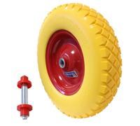 Pneu De Charette En Caoutchouc Plein 4.00-8 4.80 Essieu Antipuncture