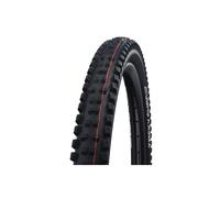Pneu de montagne Schwalbe Tacky Chan 29"" x 2,40, pliable, tringle rigide, Addix Soft Super Trail TL Easy 67TPI, noir