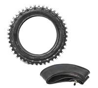 Pneu de moto, 3.00-12 80/100-12 ensemble de chambre à air de pneu en caoutchouc de moto convient pour Pit Dirt Bike M TR20