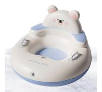 Pneu de neige gonflable pour : gonflable en appuyant sur un bouton, coussin de siège épais et durable Idéal pour les aires de jeux, les parcs, les jardins, le patinage sur glace, le ski |