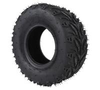 Pneu de Roue Avant 14x5.00-6, Pneu à Vide Tubeless en Caoutchouc Pneu Tout Terrain avec Jante Off Road Pneu à Vide Pneu de Remplacement de Roue Avant pour VTT Quad Off Road Go