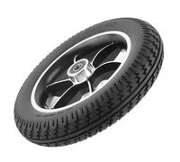 Pneu de roue solide,Remplacement de roue solide,Pneu de fauteuil roulant électrique,Remplacement de pneu de fauteuil roulant avant,Roulette avant de fauteuil roulant,Roue gonflable solide en caoutchou