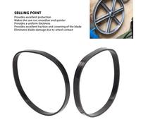 Pneu de scie à ruban AKOZON - Lot de 2 - Blanc - Accessoire de scie à ruban - Largeur 13mm - Épaisseur 3mm