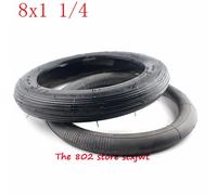 Pneu De Scooter À Gaz Électrique De 8 Pouces De Bonne Qualité, Pneu D'extérieur Pour Fauteuil Roulant, Tube Intérieur, Taille 8x1 1/4