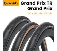 Pneu de vélo de route Continental Grand Prix 700 X 25C/28C/30C/32C pliable, type tubeless/avec chambre à air 700x30 Tube type Br