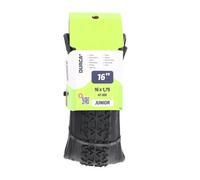 Pneu de vélo tringles souples enfant Durca Noir 16"x1,75