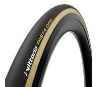 Vittoria Track Pista Oro Tubular Tpu G2.0 700c X 25 Rigid Road Tyre Doré 700C x 25