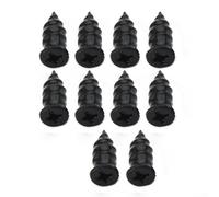 Pneu d'étanchéité crevaison avec 10 clous en caoutchouc compatible avec les types de pneus de voiture, camion, moto et agricole (L)