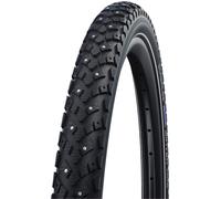 Pneu D'Hiver Schwalbe - 700bx38 / 28x1-1/2 Fil Noir K-Guard Hiver 116 Clous