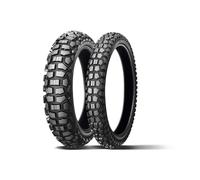 Dunlop - Pneu Moto D605 - Trail - 70/100R19 - 42P - TT,Avant,Diagonal