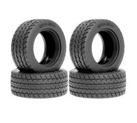 Pneu Dur pour Tamiya Châssis M 1/10 RC Pièce Mise À Niveau Rallye | Pneus radiaux à composé dur pour RC rallye 1/10, offrant adhérence constante performances durables. RC