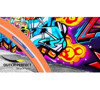 Pneu Dutch Perfect 28 x 1.40" / 40-622 avec protection anti-crevaison - Orange avec bande réfléchissante