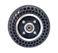 Pneu électrique de 17,8 cm, trottinette avec fauteuil roulant solide, roues complètes de 7 x 2, assemblage en ycomb H, 200 x 50 mm, anti-crevaison (noir, 10 mm)