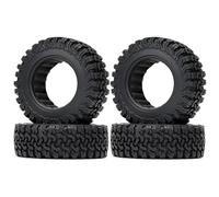 Pneu en Caoutchouc 90 mm 1,9" for Chenille RC 1/10, modèle réduit de Voiture Rock TRX4 Axial SCX10 90046 90047 MST Jimny Tamiya D90 D110(4Pcs)