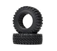Pneu en Caoutchouc 90 mm 1,9" for Chenille RC 1/10, modèle réduit de Voiture Rock TRX4 Axial SCX10 90046 90047 MST Jimny Tamiya D90 D110(2Pcs)