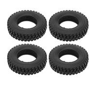 Pneu en caoutchouc à motif de pierre concassée, longue durée de vie, expérience de conduite Stable, adapté au camion tracteur 1/14 RC voiture noir