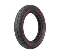 Pneu en caoutchouc plein 12" 12 x 2,125 - Anti-crevaison - Avec profil - Pour scooter électrique et vélo électrique tout-terrain - Noir