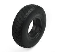Pneu en caoutchouc plein 2,80/2,50-4 pour mobiles électriques et fauteuils roulants, pneus solides en polyuréthane anti-crevaison 220 mm, capacité de charge 500 kg, noir, pneus de rechange pour