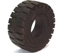 Pneu en caoutchouc plein pour chariot élévateur 23x10-12/8.00 Pneu pour chariot élévateur 56044 m. Roue avec nez de maintien
