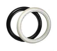 Pneu en caoutchouc solide de 40,6 cm de taille 40,6 x 1,75 cm pour appareils de mobilité adaptatifs et vélos de banlieue, conçu pour réduire la fréquence d'entretien (gris)