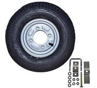 Pneu et roue de secours avec support de montage pour Erde et Daxara 120 121 122