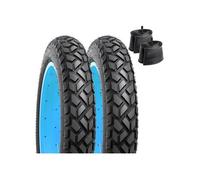 Pneu Fat Bike 20×4.0 + chambres à air AV 32 mm - pack 2 pneus robustes pour VAE, VTT et vélos neige