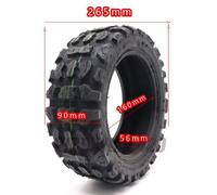 Pneu Gonflable En Nylon Pour Scooter Électrique Tout-Terrain De 11 Pouces, 90/65 ? 6.5 Cst, Pneus Antidérapants À Tube Épais Solide