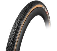 Pneu gravel tufo gravel thundero hd 700 mm tubeless ready souple puncture proof ply flancs beiges