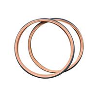 Pneu Gravel - Pneu Extérieur Rétro Brown Edge For Cross-country, 700 X 32c/35C/38C/40C(700X40C Steelwire)