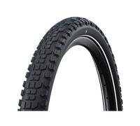 Pneu rigide Schwalbe Johnny Watts Plus Addix Green Standard Radial Noir