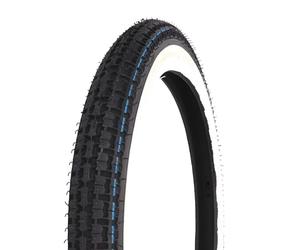Pneu Kenda K252 flancs blancs 2.25-17 33L TT 4PR compatible Piaggio Ciao | Pneus été compatibles Piaggio SI, Puch Maxi E50, Piaggio Bravo, Peugeot 103, Yamaha Why 50, Bimotor Country 50