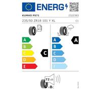 PNEU KUMHO 235/50 R18 101Y ECSTA PS71 XL