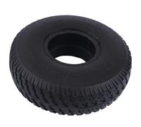 Pneu massif 10 pouces 4.10/3.50-4 260x85 3.00-4 en caoutchouc pour scooter électrique trolley anti-crevaison durable noir