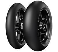 Pneu de compétition - METZELER - Racetec TD Slick - 180/55 R 17 - Performance sur piste - Chauffe rapide