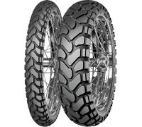 Mitas Enduro Trail + ( 140/80B18 TT/TL 70H roue arrière, Marquage M+S, Composé de caoutchouc Dakar, gelb )