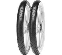 Mitas Pneu MC11 39J TT Custom Argenté 2.25 / R17