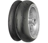 Continental Pneu ContiRaceAttack 2 120/70 ZR 17 58W TL Gomme SOFT Roue avant