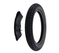 Pneu moto Heidenau K33 Vintage + chambre à air 3.25-16 55P TT - profil rainuré bloc
